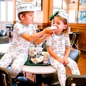 Cafe Du Monde Paws for Beignets pajamas